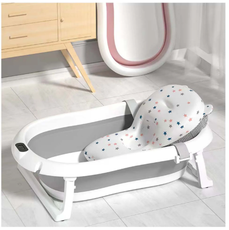 BAÑERA PEGABLE CON TERMOMETRO Y COGIN
