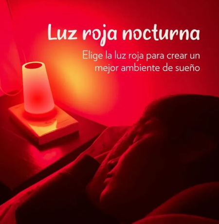 LAMPARA LUZ ROJA DE COMPAÑIA PORTATIL